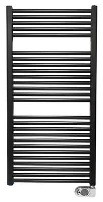 Elektrische radiator Elara 118,5 x 60 cm mat-zwart