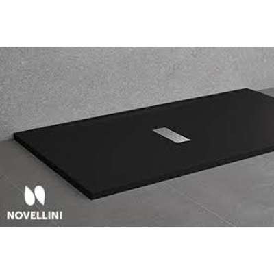 Douchebak Novellini custom 160x90 cm zwart