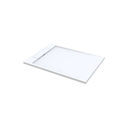 Douchebak "Decent" 120 x 90 x 3,5 cm Just solid white