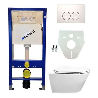 Complete toilet set Geberit UP Vesta