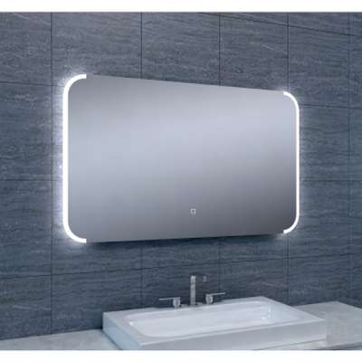 Spiegel LED dimbaar Wiesbaden Bracket condensvrij 100 x 60 cm